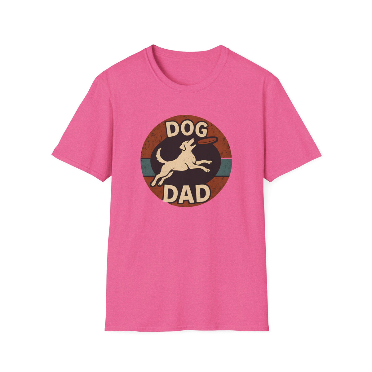 Dog Dad Badge T-Shirt
