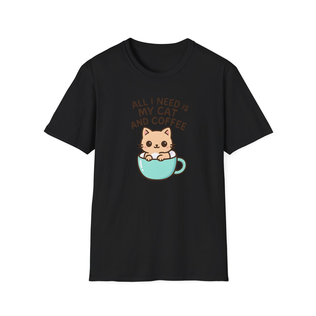 Cat in Coffee Cup T-Shirt