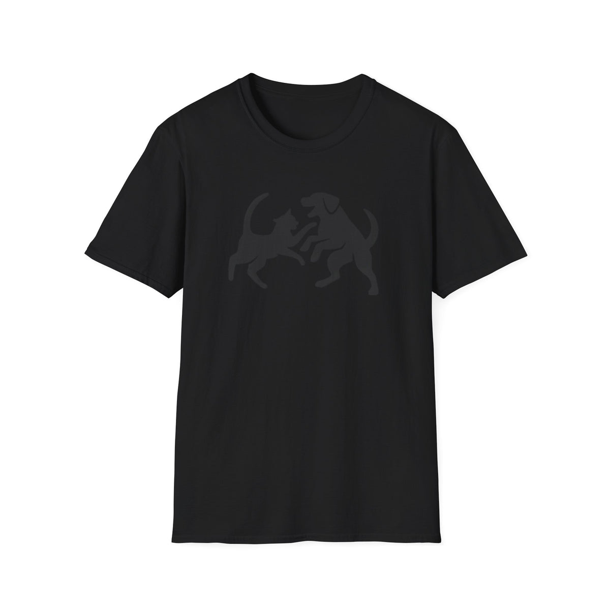 Cat and dog fight T-Shirt