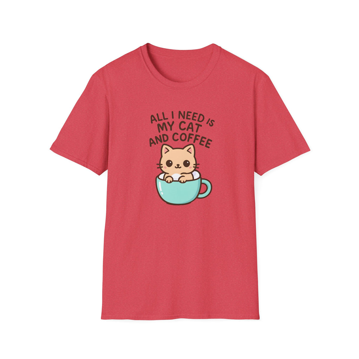 Cat in Coffee Cup T-Shirt