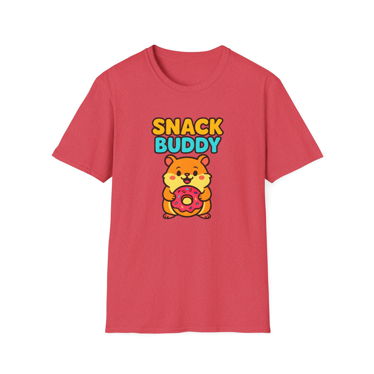 Snack Buddy Donut Hamster T-Shirt